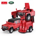 Metal Car/Robot 2in1 1:32 Land Rover Defender Red RASTAR
