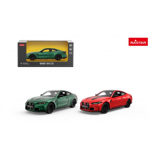 Metal Car 1:24 BMW M4 CS Green RASTAR