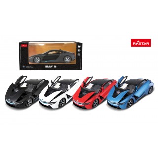 Metal Car 1:24 BMW i8 Black RASTAR