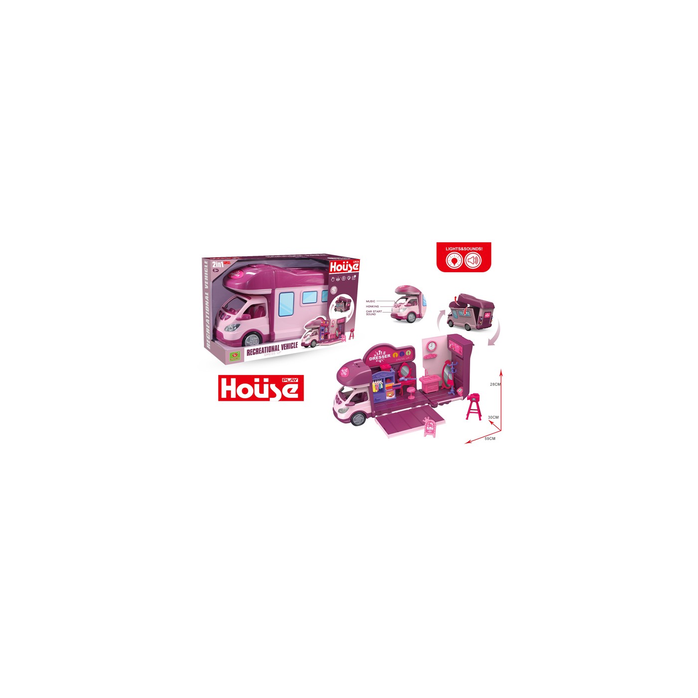 Campervan with Beauty Salon Function