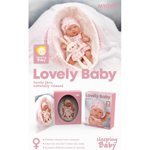 Ola Doll with Bunny Pink