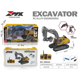 R/C Excavator + Accessories