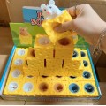 Soft Cheese Cube with a Jumping Mouse