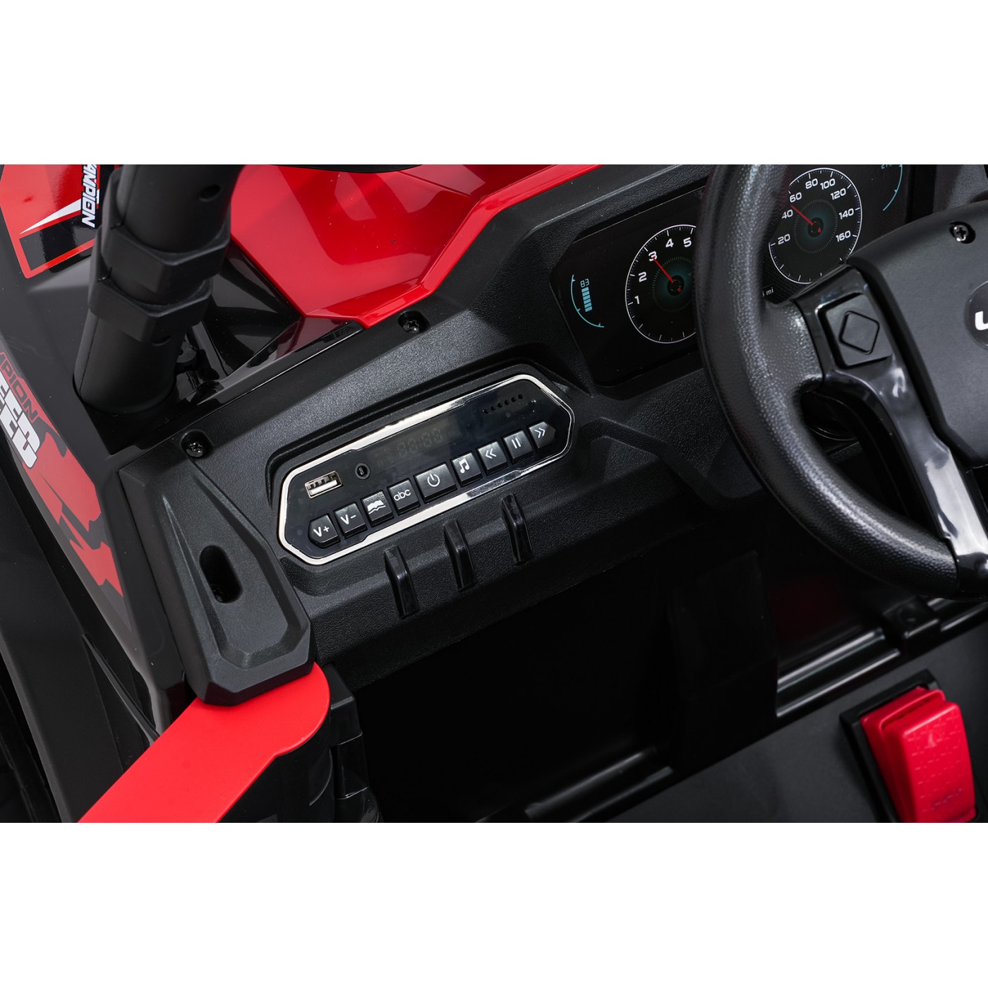 UTV LIFT Red Off-Road Vehicle