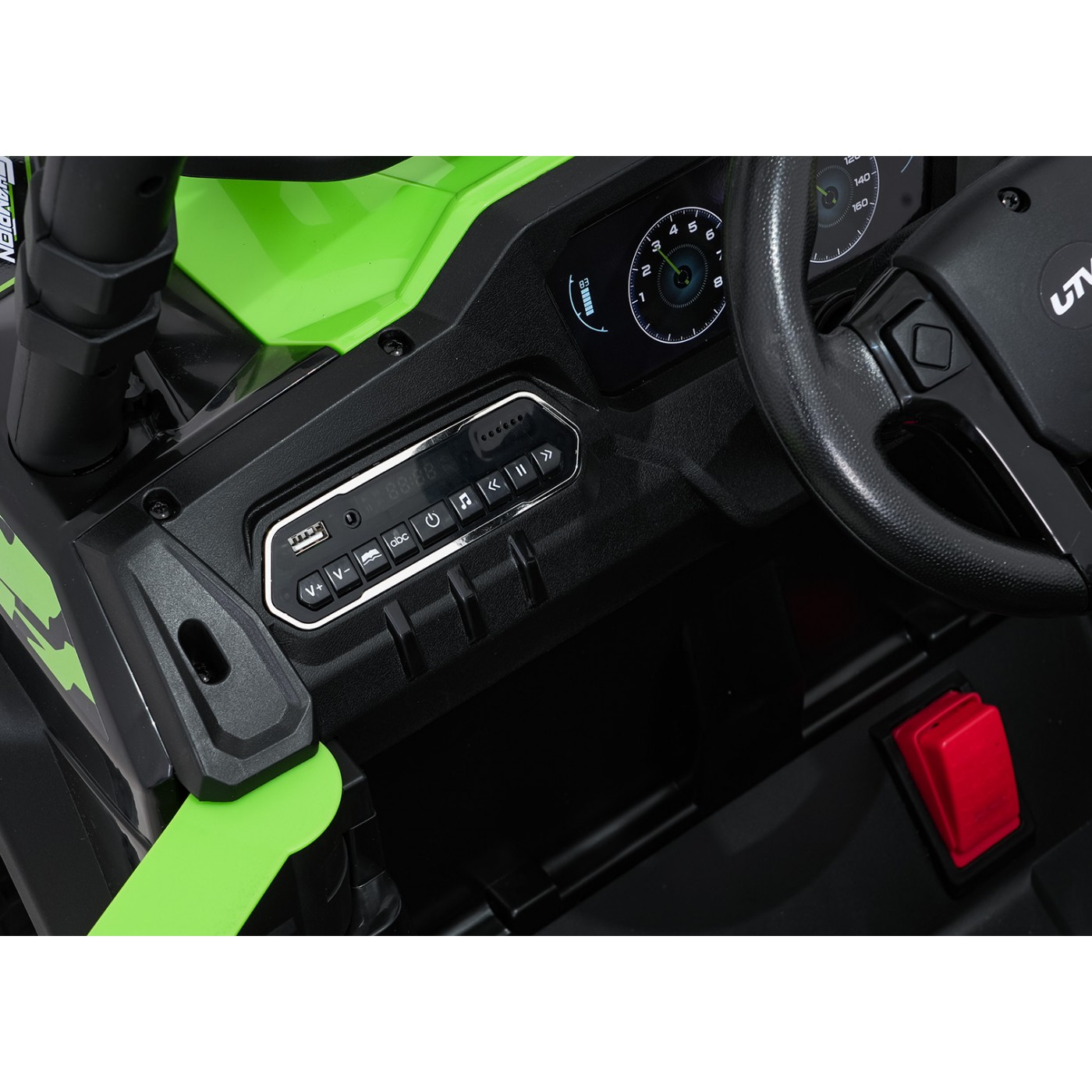 UTV LIFT Green Off-Road Vehicle