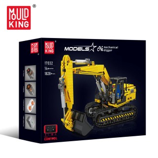 Excavator Building Blocks Set 1828pcs.