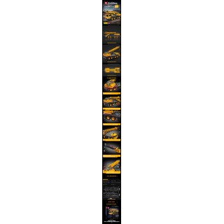 Construction Vehicle Crane Building Block Set 1020pcs.