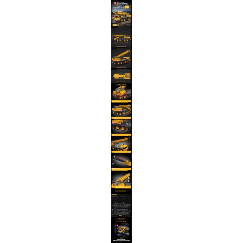 Construction Vehicle Crane Building Block Set 1020pcs.