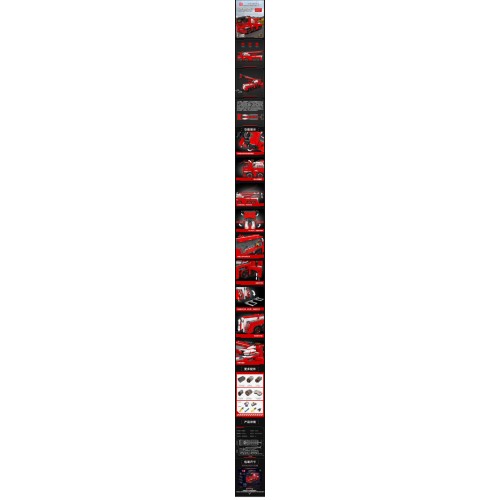 Fire Department Building Block Set 10966pcs.