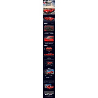 Red Sports Car Brick Set 371pcs.