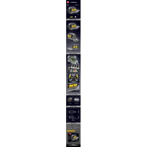 Engine Block Set 1260pcs.