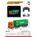 R/C Truck + Container Green 1:18