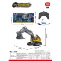 R/C Excavator Yellow/Gray 1:18