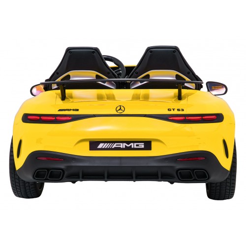 Vehicle Mercedes Benz GT63 AMG Yellow