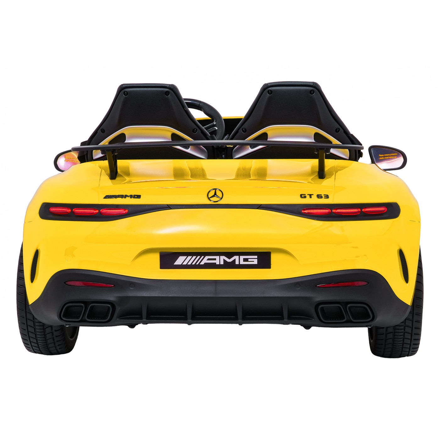 Vehicle Mercedes Benz GT63 AMG Yellow