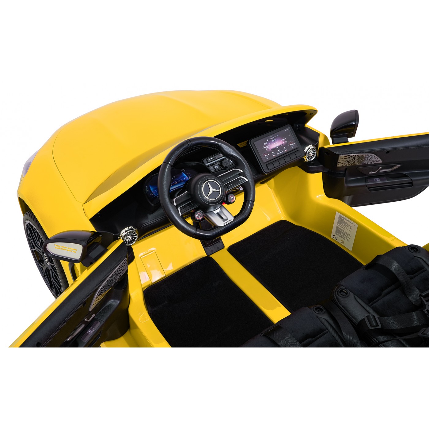 Vehicle Mercedes Benz GT63 AMG Yellow