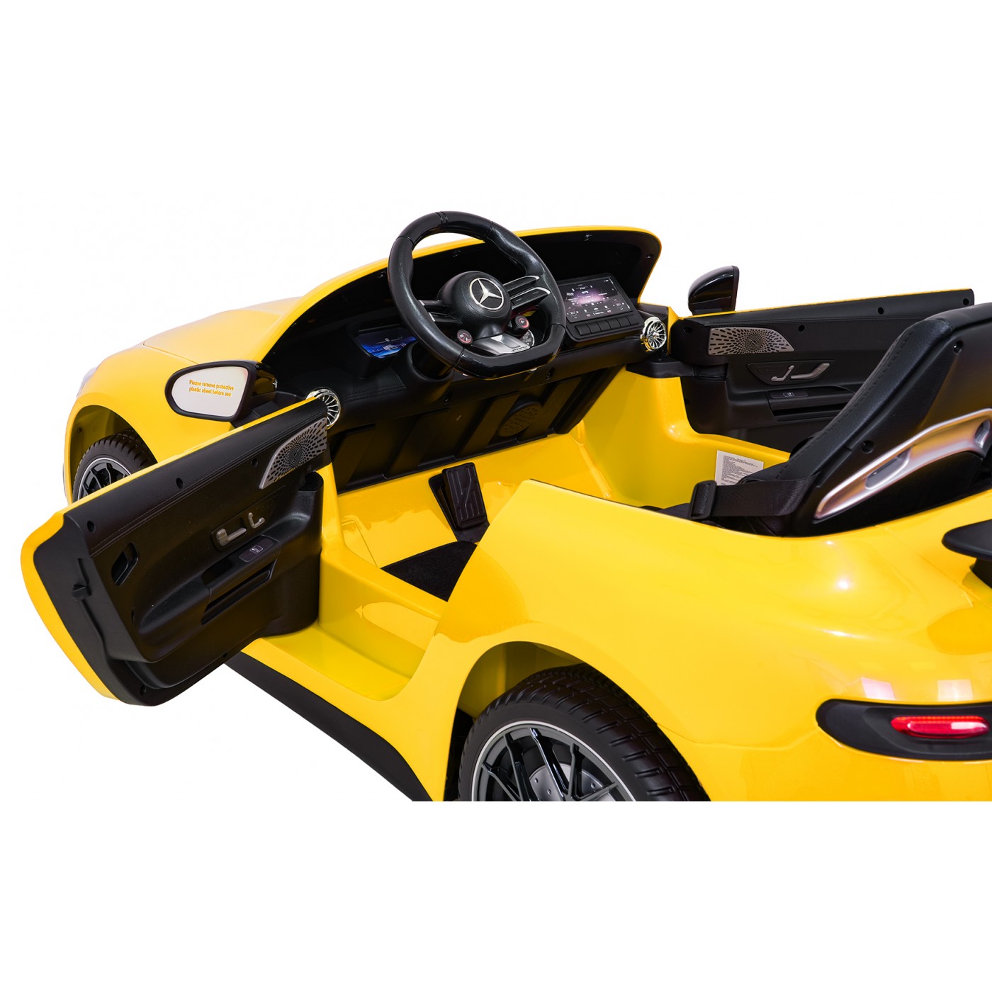 Vehicle Mercedes Benz GT63 AMG Yellow