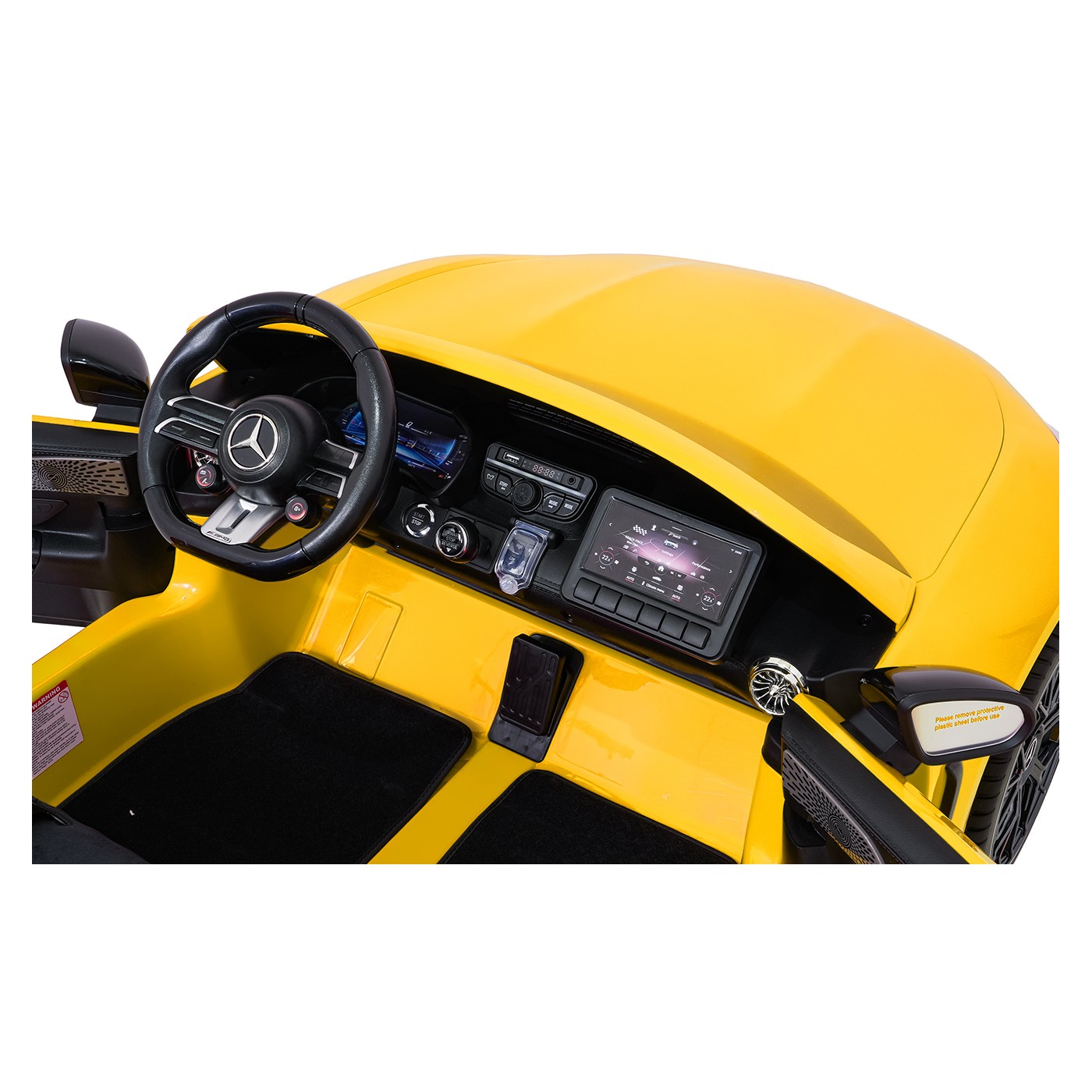 Vehicle Mercedes Benz GT63 AMG Yellow