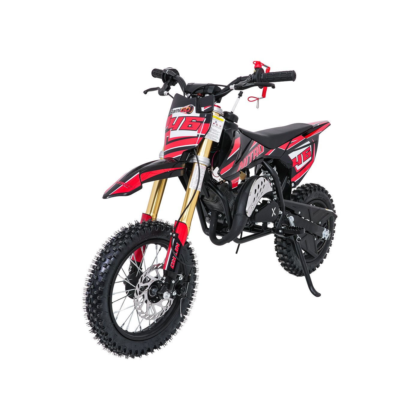 Vehicle Combustion Engine NITRO 60cc Red