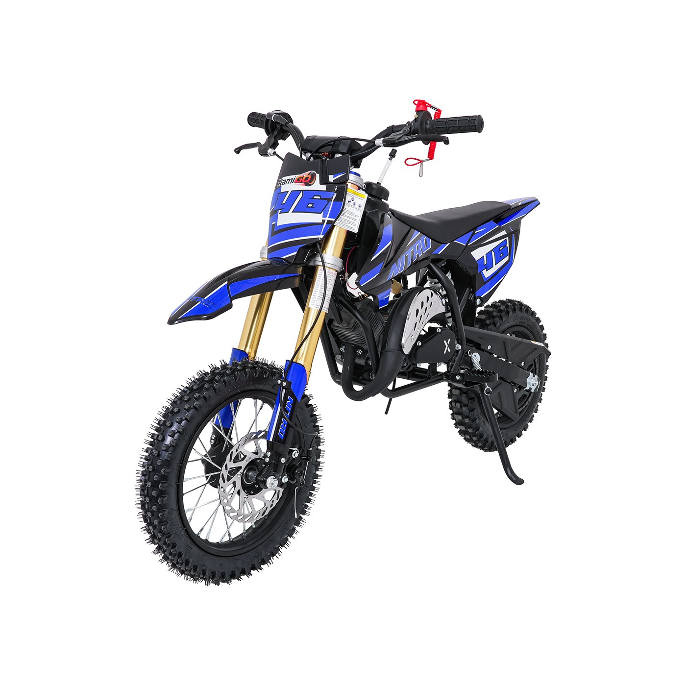 Vehicle NITRO 60cc Blue Combustion Engine