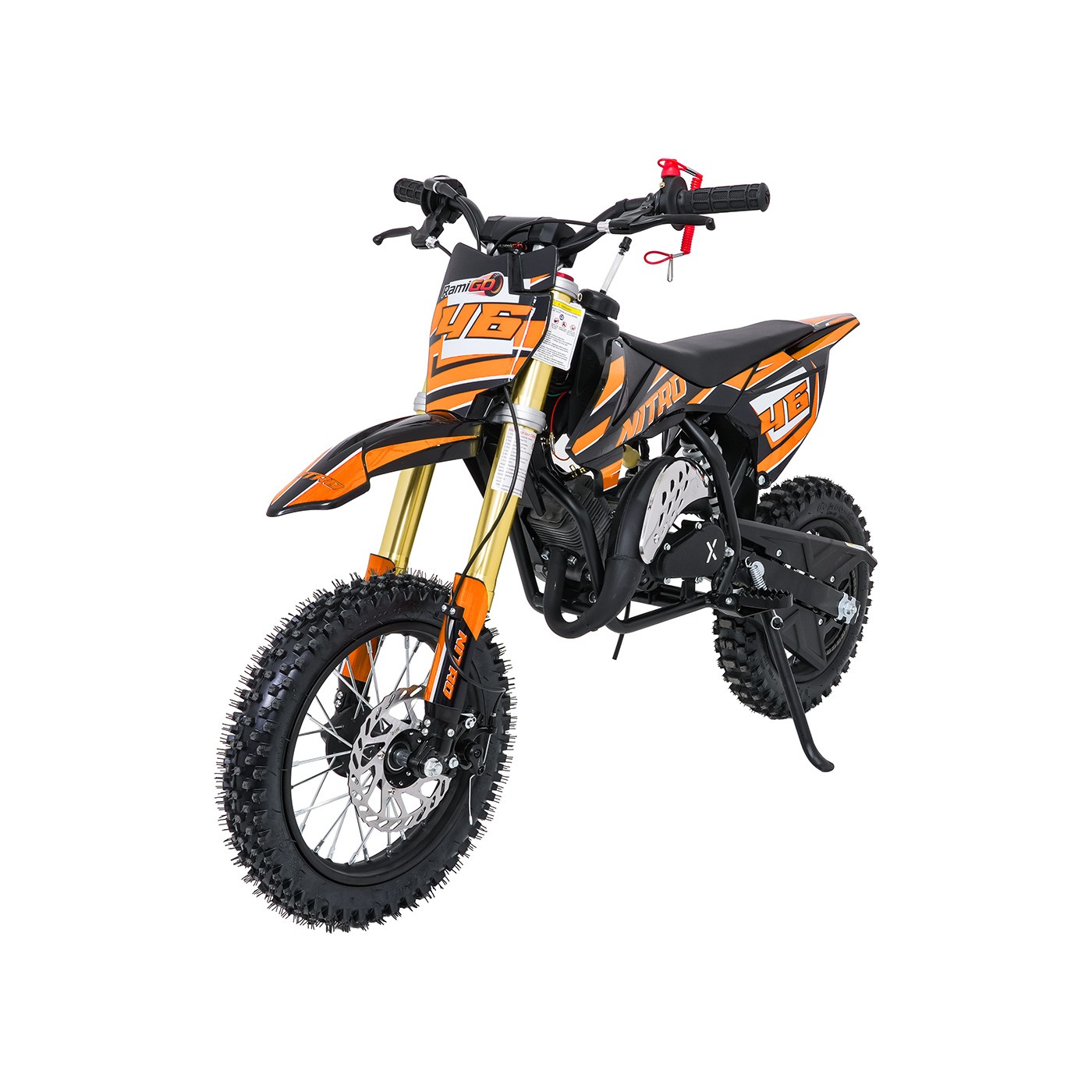 Vehicle NITRO 60cc Orange Combustion Engine