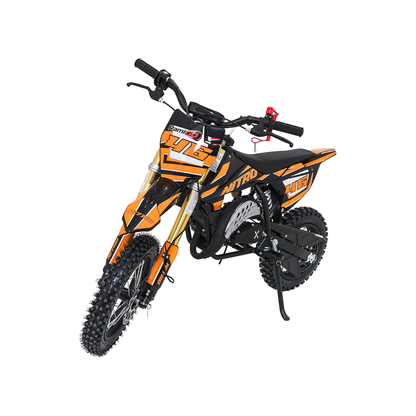 Vehicle NITRO 60cc Orange Combustion Engine