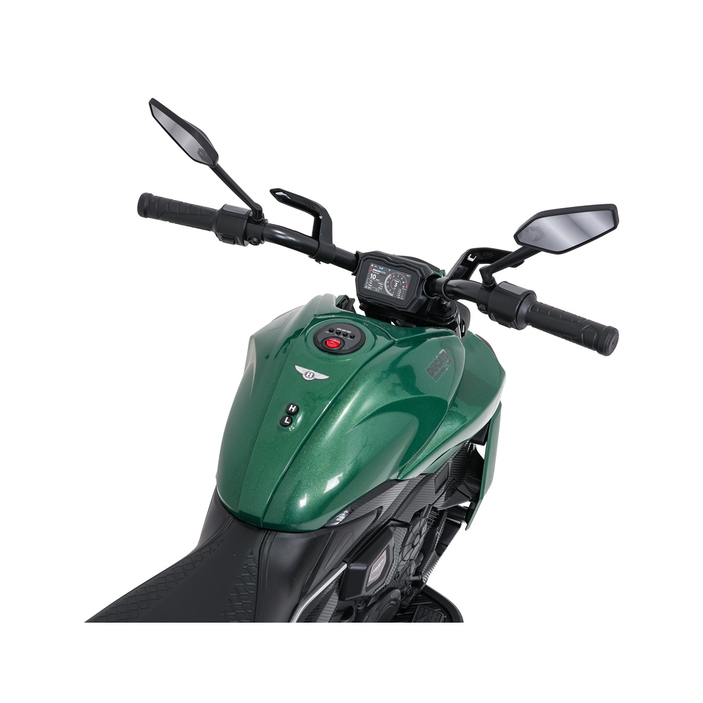 Vehicle Motor Ducati Diavel x Bentley Green