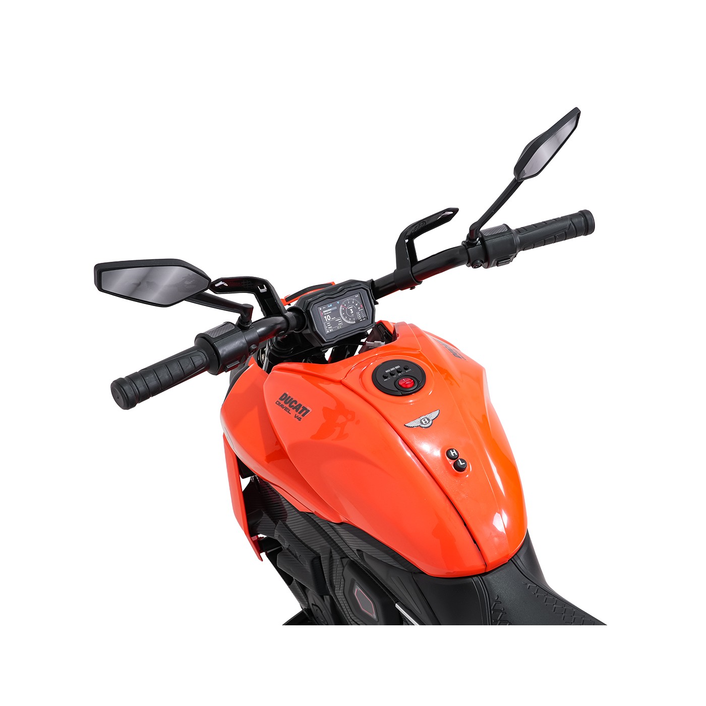 Vehicle Motor Ducati Diavel x Bentley Orange