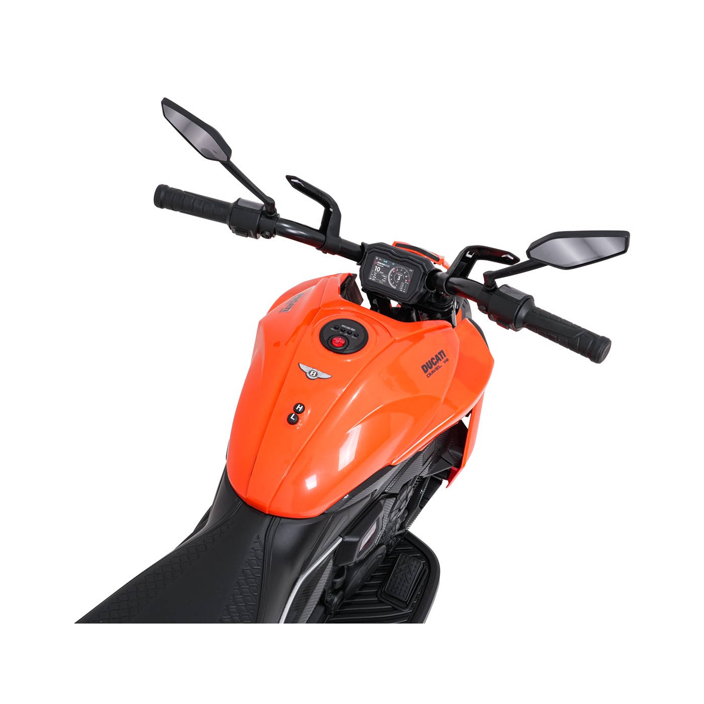 Vehicle Motor Ducati Diavel x Bentley Orange