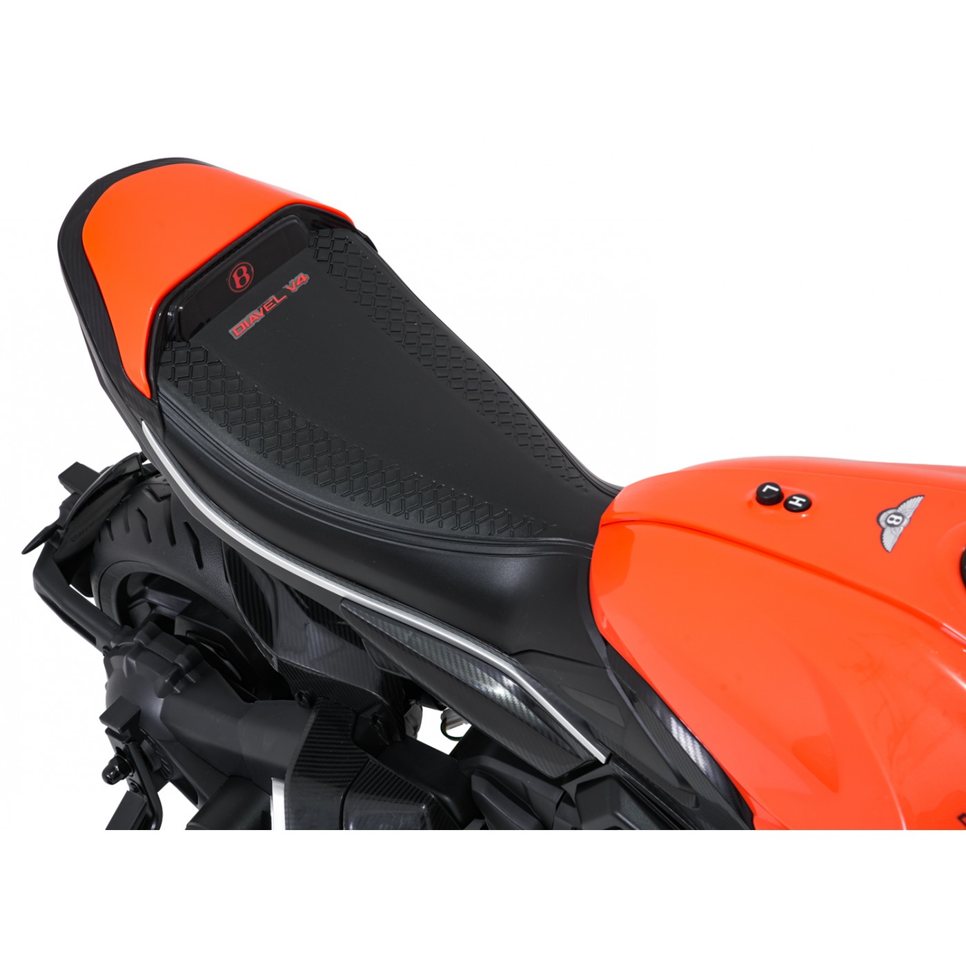 Vehicle Motor Ducati Diavel x Bentley Orange