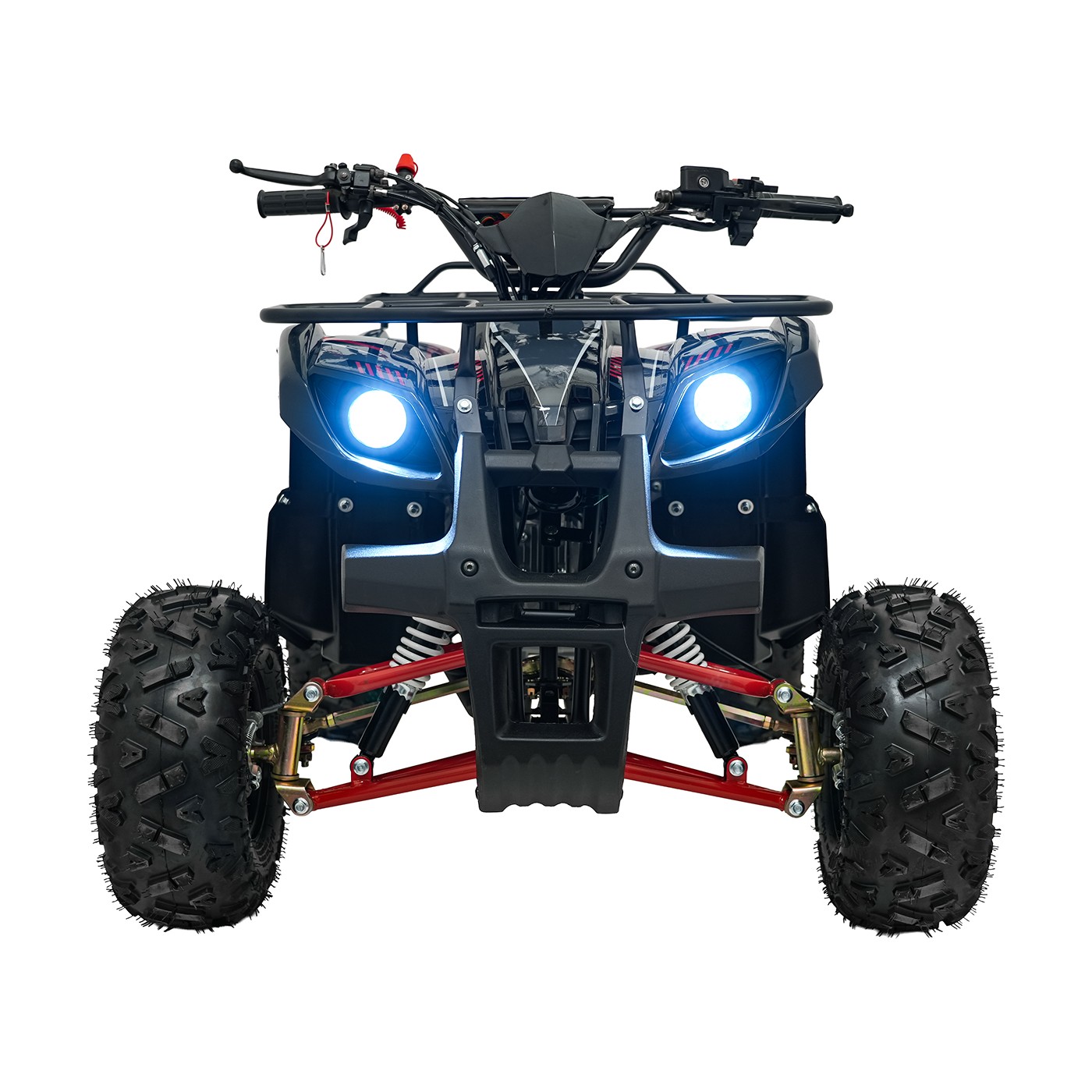 WILDPEAK 110cc Red Combustion Quad Vehicle