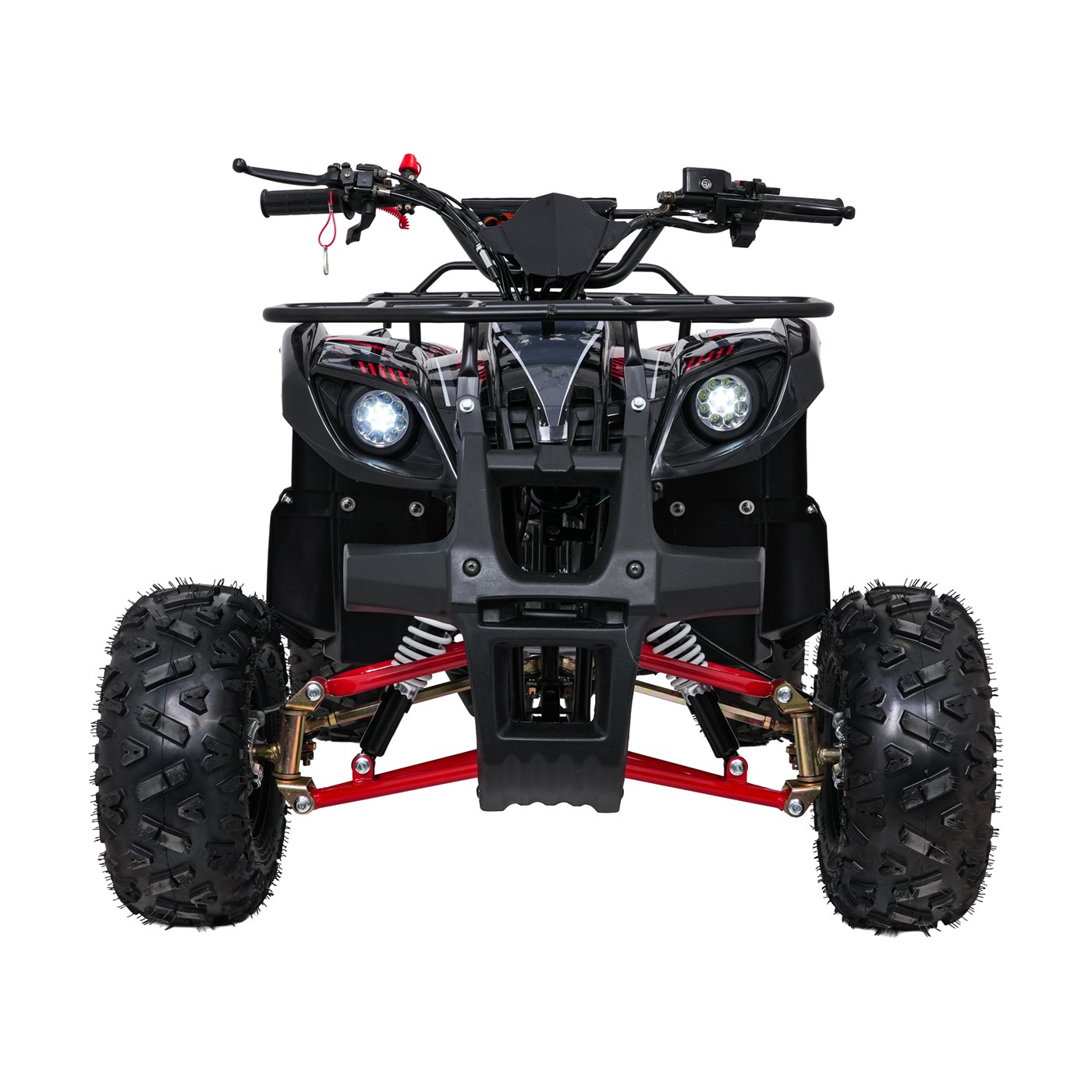 WILDPEAK 110cc Red Combustion Quad Vehicle