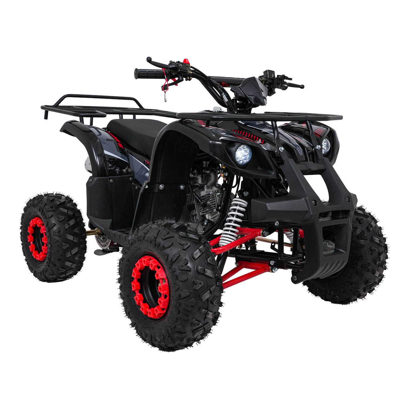 WILDPEAK 110cc Red Combustion Quad Vehicle