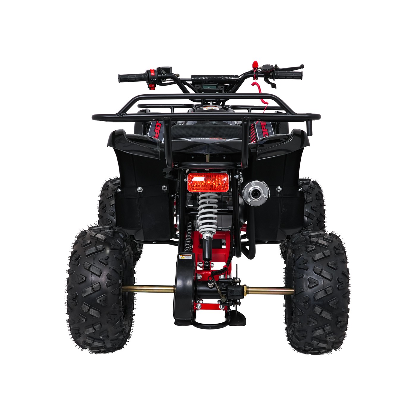 WILDPEAK 110cc Red Combustion Quad Vehicle