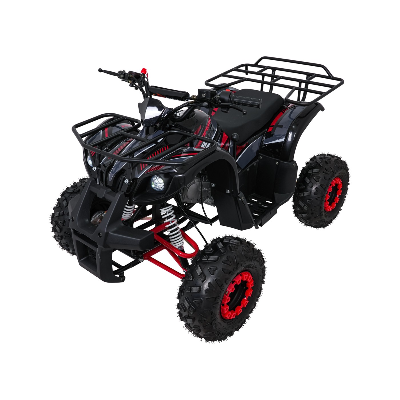 WILDPEAK 110cc Red Combustion Quad Vehicle