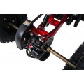 WILDPEAK 110cc Red Combustion Quad Vehicle