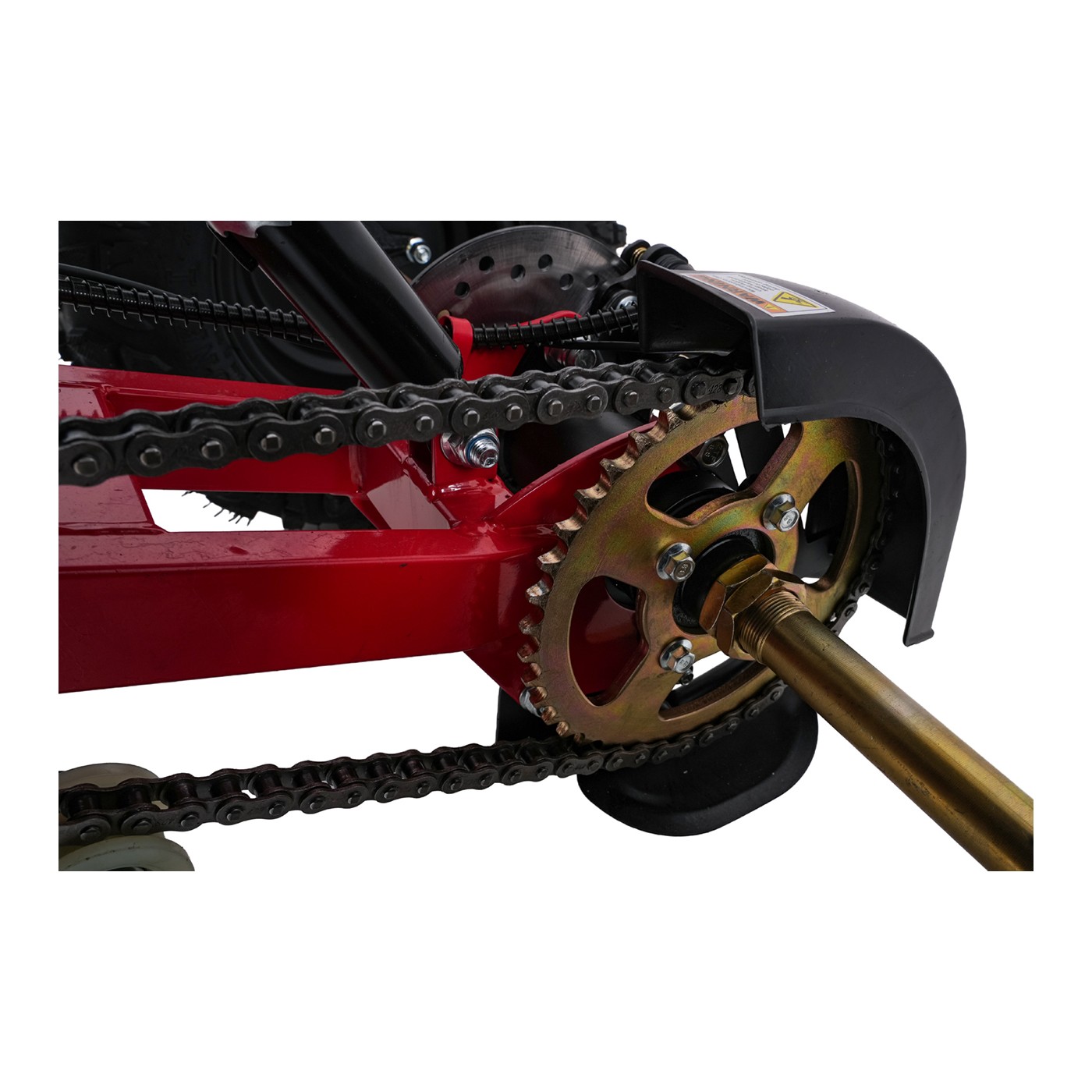 WILDPEAK 110cc Red Combustion Quad Vehicle