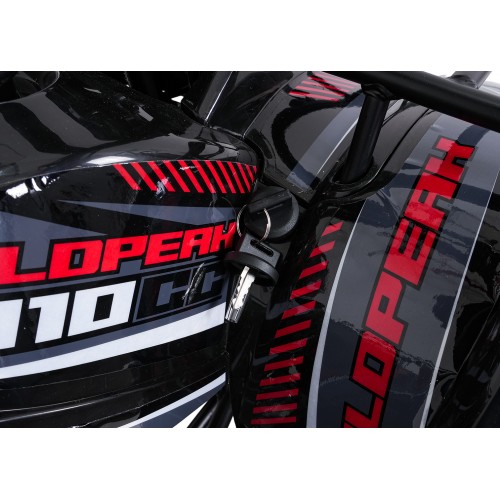 WILDPEAK 110cc Red Combustion Quad Vehicle