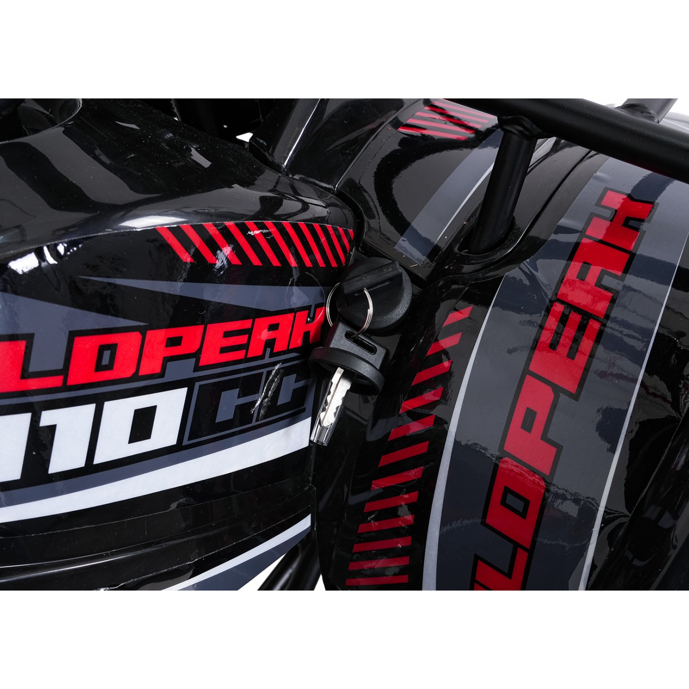 WILDPEAK 110cc Red Combustion Quad Vehicle