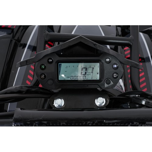 WILDPEAK 110cc Red Combustion Quad Vehicle