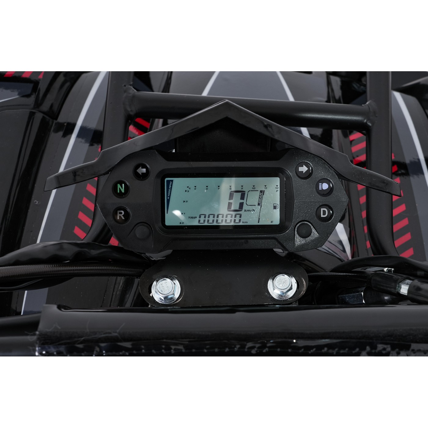 WILDPEAK 110cc Red Combustion Quad Vehicle