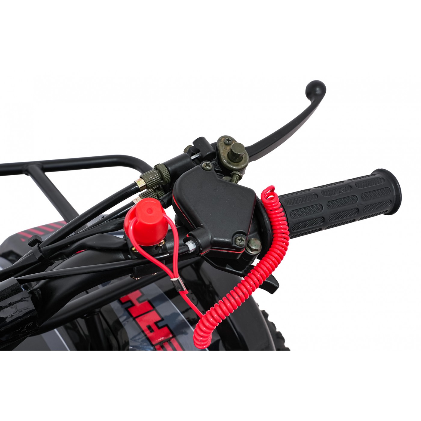 WILDPEAK 110cc Red Combustion Quad Vehicle