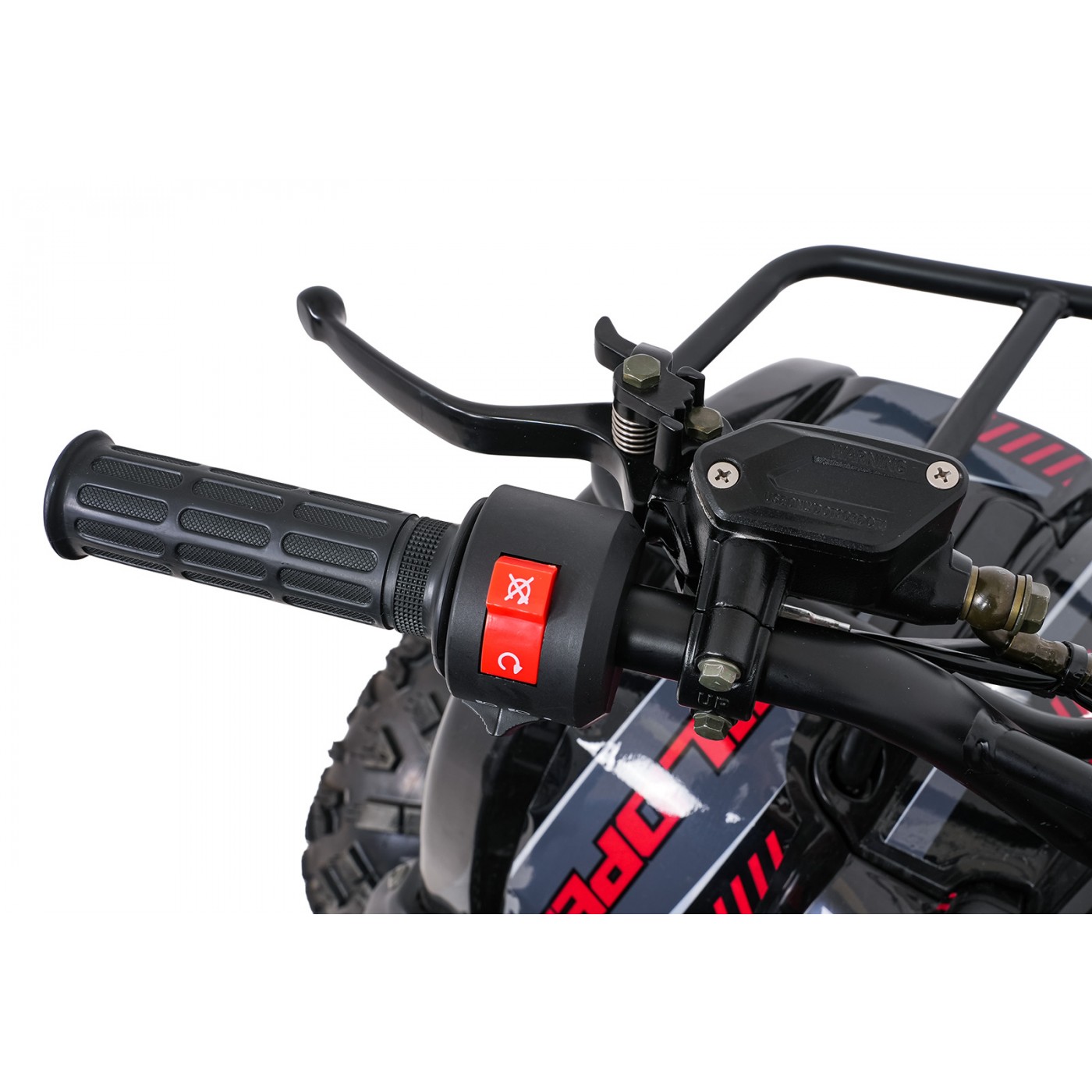 WILDPEAK 110cc Red Combustion Quad Vehicle