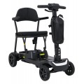 SeniorStar Black Four-Wheel Electric Scooter for Seniors