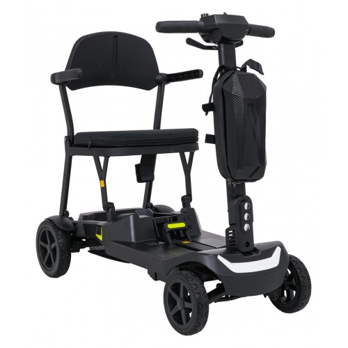 SeniorStar Black Four-Wheel Electric Scooter for Seniors