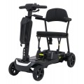 SeniorStar Black Four-Wheel Electric Scooter for Seniors
