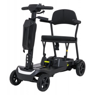 SeniorStar Black Four-Wheel Electric Scooter for Seniors