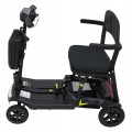 SeniorStar Black Four-Wheel Electric Scooter for Seniors