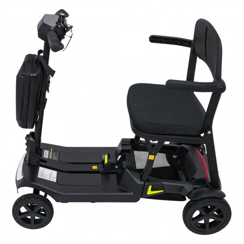 SeniorStar Black Four-Wheel Electric Scooter for Seniors