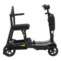 SeniorStar Black Four-Wheel Electric Scooter for Seniors